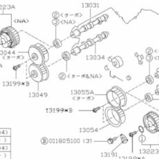 EJ-Motoren AVCS Nokkenas Seals