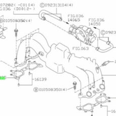 EJ20/ EJ25 Inlaatspruitstuk pakking