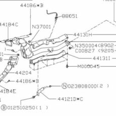 Origineel Subaru Uppipe-turbo pakking EJ Singlescroll