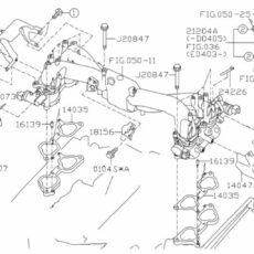 Inlaatpijp naar Turbo Subaru Forester / Impreza 02-08