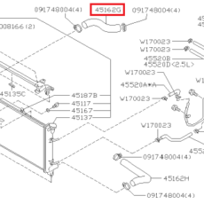 Bovenste Koelslang SF5 Turbo